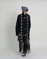 Hayley Cancanシースルーレースロングスカート