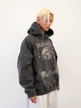 VENTIQUE Pigment Jesus Napping Hoodie 1color