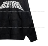 Koi Lettering Overfit Hooded Knit
