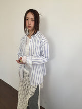 Shoreditch striped shirt (2color)