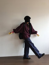 ピンリベットストレートパンツ (2color)