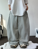 CARPENTER BIG CARGO BALLOON SIDE PINTUCK PANTS 🩶🖤🤍4COLOR