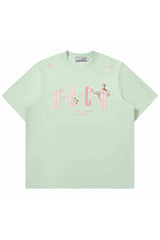 プレイドパッチカップルTシャツ