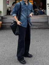 Creed western denim shirt