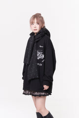 Mini heart reversible hood muffler