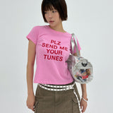 Lettering Tee_Pink