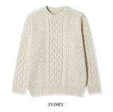 Wool Mix Cable Knit