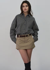 CLASSIC CHECK SHIRT _DARK NAVY