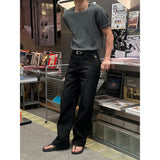 [S/S] ショルダーボタンハーフニット(4color)