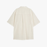 Stranger Relax Fit Lace Short Sleeve Shirt (Cream)