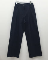 Pitty one-tuck cotton pants (3color)