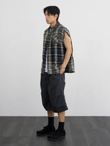 Rivet fishing burmuda pants 3color