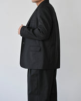 WIT SEMI OVERSIZE BLAZER BK 