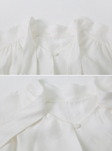 [SHOPPERMADE] MK Modal Puff Tie Blouse (3color)