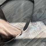 Mist Brown Curve Bucket Bag