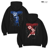 EXCLUSIVE HOODIE ZIP-UP 2 SET [BLACK]