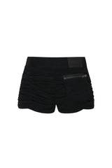 VIOLA BELTED SHORTS black