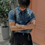 ASCLO Coolever Musclefit Western Shirt (2color)
