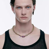 KVK THE VOID Wormhole Network Collection Colorful Mini Choker Necklace