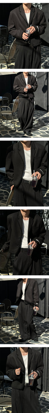 [F/W] クロップテッセルジャケット(2color)