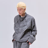 Ripstop Track Jacket Grey