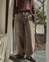Dusty Corduroy Washed Balloon Pants