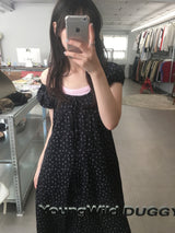 Luce Flower Long Dress (2color)