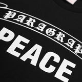 ピースTシャツ - BLACK