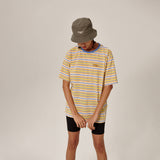 Dazzy Stripe T-Shirt Yellow
