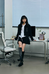 MILD CROP BLAZER / BLACK