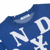 Letters Monogram Knit Sweater