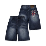 GP124 Vintage Jack Denim Bermuda Pants (INDIGO)