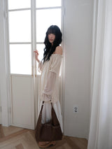 frill off long t