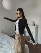 Poning Layered Double Cardigan