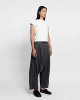 DOME TROUSERS - HERRINGBONE
