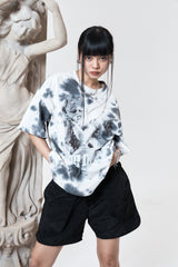 プラスタータイディオーバーフィットTシャツ (GRAY)