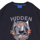 タイガーフェイスショートスリーブTシャツ (UNISEX)_SYS6TS02BK