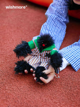 Cute creative bag plush doll pendant keychain