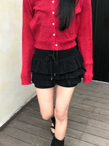 Coco Frill Layered Skirt Pants