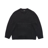 24FW オーバーサイズ セットアップ ニット ブラック