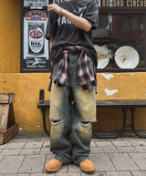 ソラヴィンテージムファデニムパンツ