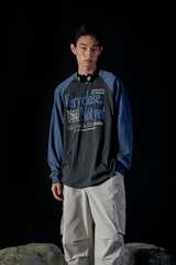 Very Close Raglan Over Fit Long Sleeve