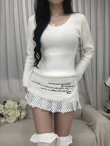 Cozy Ribbon Sweater(3 colors)