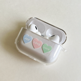 every day clear hard airpods case