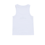 25SS ラウンディングシンボルロゴウィメンズスリーブレス ホワイト