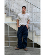 [1+1] ミニワッフルクロップマッスルTシャツ
