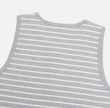 [S/S] Stripe henry neck sleeveless(3color)