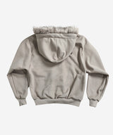 バタフライスプレータージップアップ#ベージュ(FLEECE LINED)