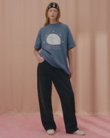 CHARMING SHELL TSHIRT-BLUE