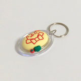 【MADE】 Ribbon omelet rice key ring